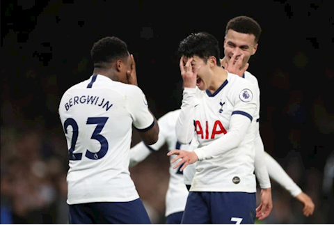 Tottenham 2-0 Man City: Steven Bergwijn va Son Heung-min