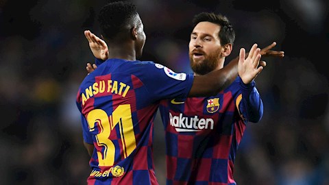 Barca chặn đứng ý định chiêu mộ Fati của MU