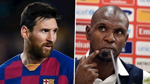 Leo Messi vs Eric Abidal