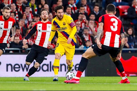 Bilbao 1-0 Barca Messi không lên tiếng, Barca nối gót Real chia tay cúp Nhà vua hình ảnh 3