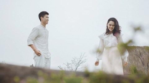 ẢNH: Duy Mạnh - Quỳnh Anh trong bộ ảnh cưới đậm chất ngôn tình