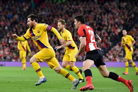 Lionel Messi là nguyên nhân khiến Barca rời cúp Nhà vua hình ảnh