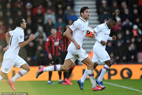 Bournemouth 2-2 Chelsea