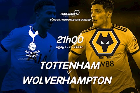 Tottenham vs Wolves vong 28 Ngoai hang Anh 2019/20
