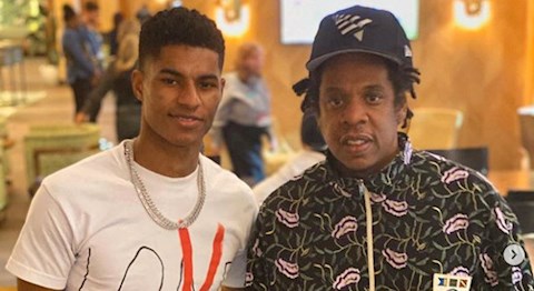 Rashford bắt tay với rapper nổi tiếng Jay-Z làm người đại diện hình ảnh