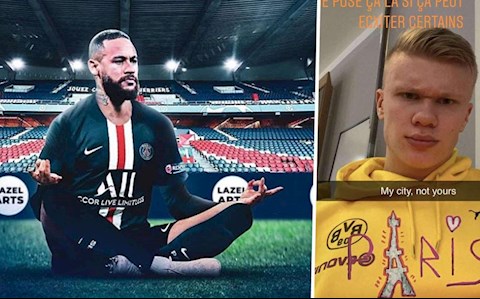 Bị PSG cà khịa, Haaland vẫn nói lời cảm ơn