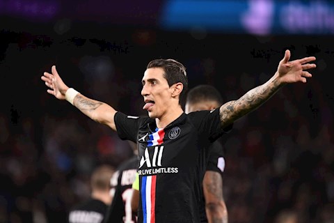 Di Maria nhận thẻ cực ngu ngốc trong trận thắng Dortmund