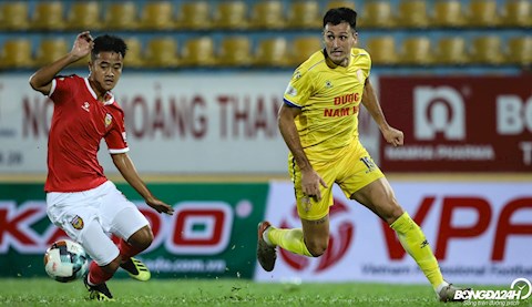 Do Merlo Nam Dinh vs Hong Linh Ha Tinh V-League 2020.
