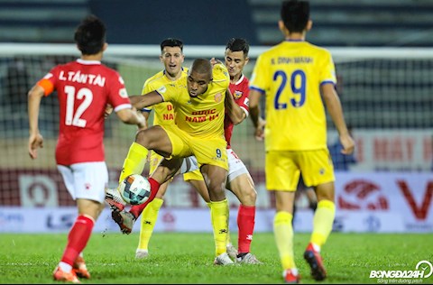 Rafaelson Nam Dinh vs Hong Linh Ha Tinh V-League 2020.