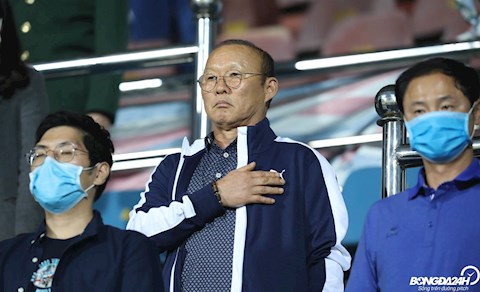 HLV Park Hang Seo xem giò cầu thủ Hà Nội ở cúp quốc gia 2020