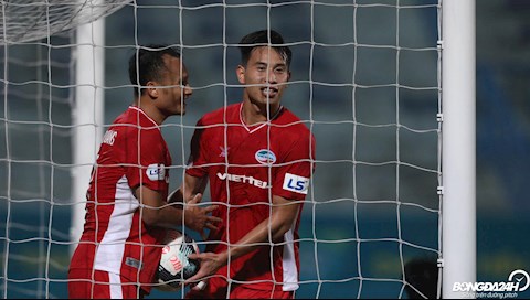 Viet Phong Trong Hoang 3-3 HAGL vong 2 V-League 2020