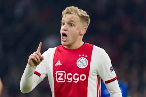 MU đàm phán mua tiền vệ Donny van de Beek của Ajax hình ảnh