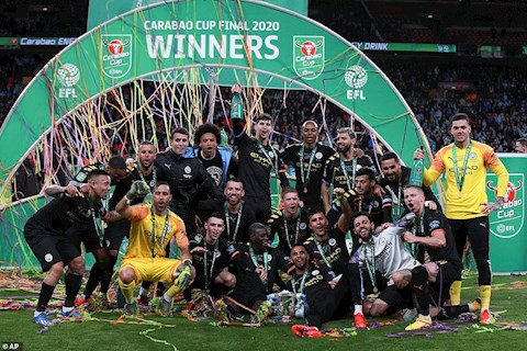 Video tổng hợp: Aston Villa 1-2 Man City (Chung kết League Cup 2019/20)