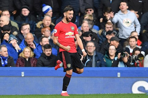 Bruno Fernandes tiếp tục xuất sắc nhất trận gặp Everton hình ảnh