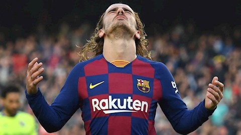 Griezmann đã trở thành “bức tranh biếm họa của chính mình” ở Barca!
