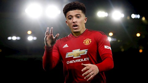Lộ số áo của Jadon Sancho ở MU