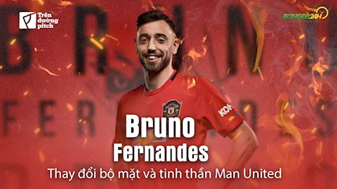 VIDEO: Bruno Fernandes thay đổi bộ mặt và tinh thần Man United