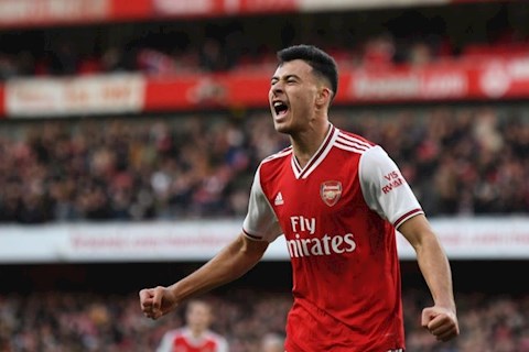 Sao trẻ Arsenal, Gabriel Martinelli bị MU từ chối hình ảnh