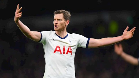 Trung vệ Jan Vertonghen rời Tottenham ở Hè 2020 hình ảnh