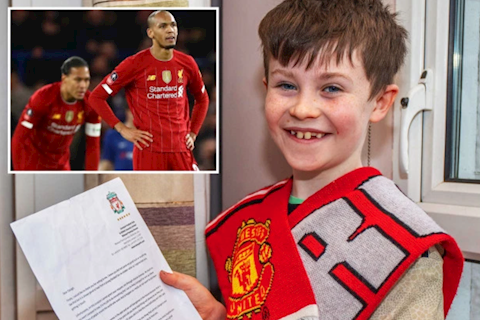 Được voi đòi tiên, cư dân mạng đòi cậu bé fan MU tiếp tục viết thư “ám” Klopp