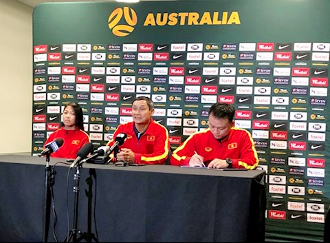 HLV Mai Đức Chung nói gì trước trận gặp Australia hình ảnh