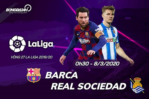 Barca vs Sociedad 0h30 ngày 83 La Liga 201920 hình ảnh