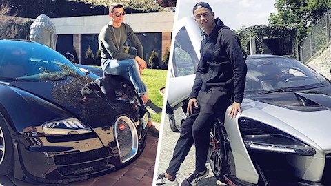 VIDEO: Top 15 siêu xe đắt giá mà Cristiano Ronaldo sở hữu