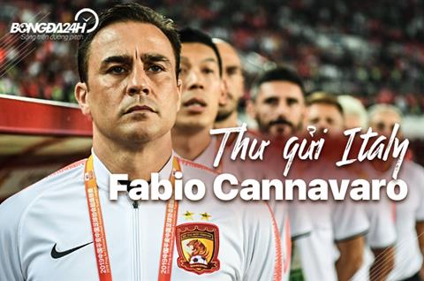 Fabio Cannavaro - Thư gửi Italy cannavaro