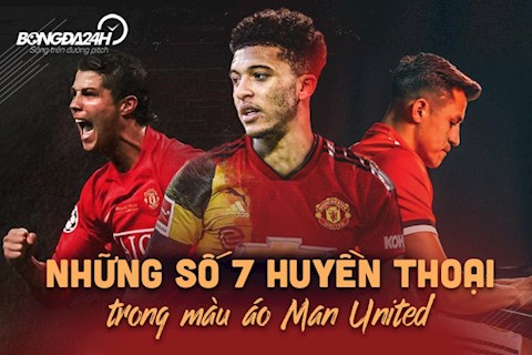 Những số 7 huyền thoại trong màu áo Man United: Sancho định học Ronaldo hay Sanchez?