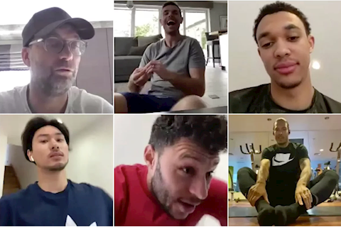 VIDEO: Hãy điểm danh lớp học online thời dịch như Liverpool!