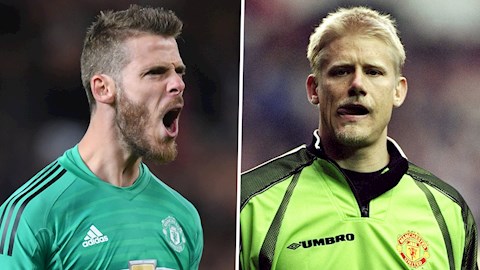 Peter Schmeichel tốt hơn De Gea và Van der Sar hình ảnh