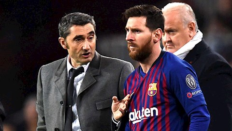 HLV Valverde Không ai so được với Messi hình ảnh