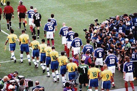 Xem lại trận chung kết World Cup 1998 giữa Brazil vs Pháp (Full trận)