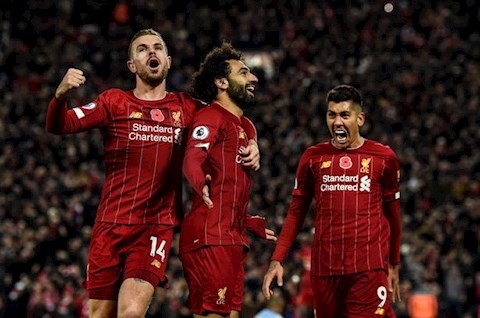 Liverpool chian thang Salah va Henderson