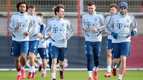 Bayern Munich trở lại tập luyện giữa mùa dịch hình ảnh