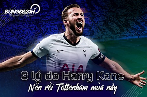 3 lý do Harry Kane nên rời Tottenham ngay mùa hè này