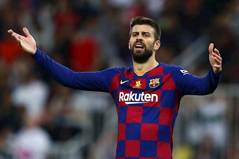 Gerard Pique chẳng vui nếu Barca được trao tặng chức vô địch La Liga 2019/20