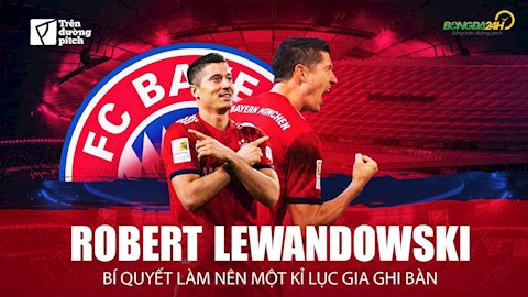 Robert Lewandowski: Bí quyết làm nên một kỉ lục gia ghi bàn