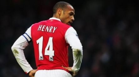 Huyền thoại Thierry Henry tiết lộ lý do chọn áo số 14 ở Arsenal hình ảnh