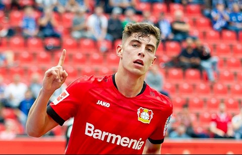 Bayer Leverkusen chốt giá bán tiền vệ Kai Havertz hình ảnh