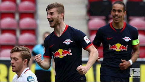 Werner được thầy tâng lên mây sau cú hat-trick trước Mainz hình ảnh