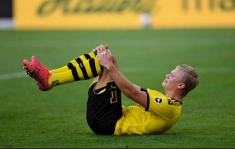 HLV Dortmund nói về chấn thương của tiền đạo Erling Haaland hình ảnh