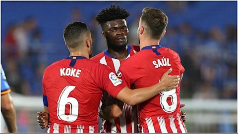 Koke có vài lời nhắn gửi tới đồng đội Thomas Partey