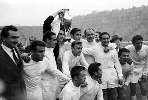 Real Madrid vo dich nam 1960