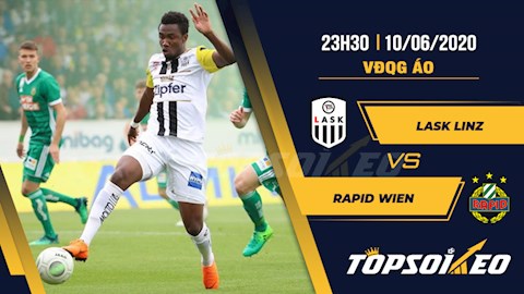 LASK Linz vs Rapid Wien 23h30 ngày 106 VĐQG Áo 201920 hình ảnh