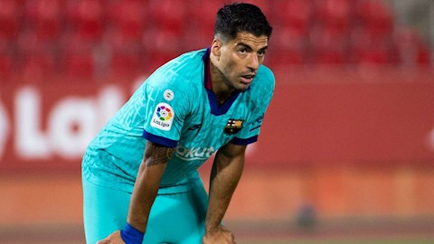 HLV Setien khen ngợi Suarez sau trận thắng Mallorca hình ảnh