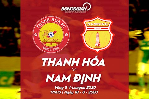 Thanh Hóa vs Nam Định 17h00 ngày 186 V-League 2020 hình ảnh