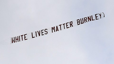 White Lives Matter Burnley