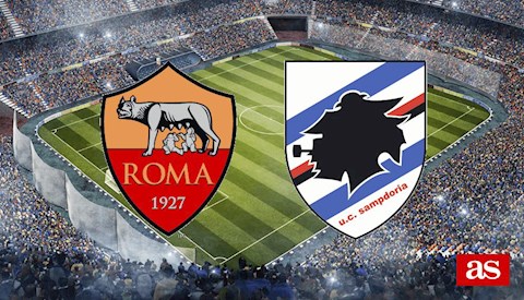 Roma vs Sampdoria 2h45 ngày 256 Serie A 201920 hình ảnh