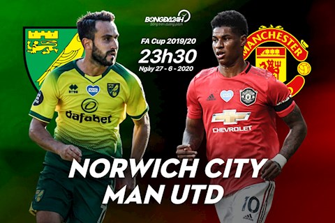 Norwich 1-2 MU: Thầy trò nhà Solskjaer mướt mồ hôi vào bán kết FA Cup 2019/20